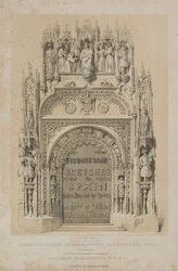 Picturesque Sketches in Spain: Title Page