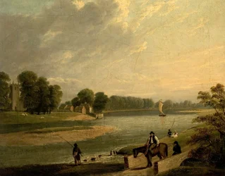 The Trent at Wilford, 1840