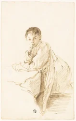 Child with Musical Instrument