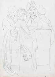 A Group Seated at a Table