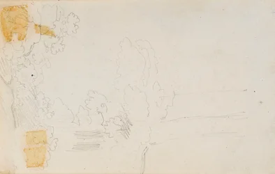 A Landscape and Trees