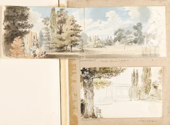 The House and Grounds at Merton from the South-East