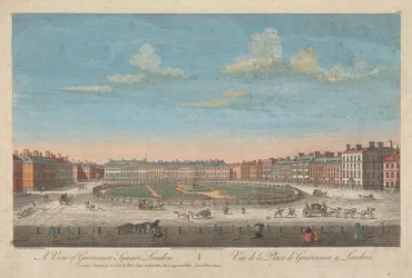 A View of Grosvenor Square, London