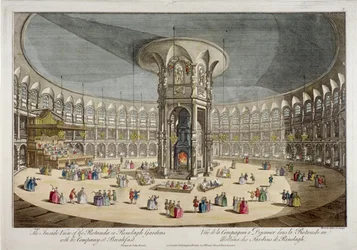 The Rotunda in Ranelagh Gardens, Chelsea, London, c1750