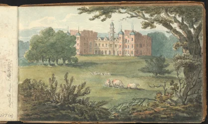 Album of Landscape and Figure Studies: Hatfield House