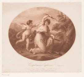 Cupid Disarmed by Euphrosyne