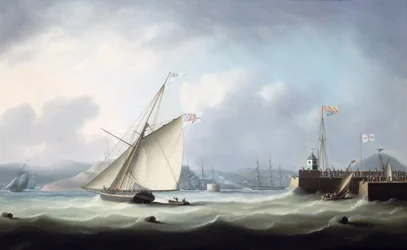 The Arrival of George IV at Leith Harbour, 1822