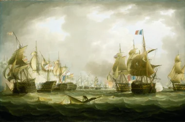 The Battle of Trafalgar, 21 October 1805, Beginning of the Action