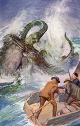 Illustration for A Journey to the Centre of the Earth by Jules Verne