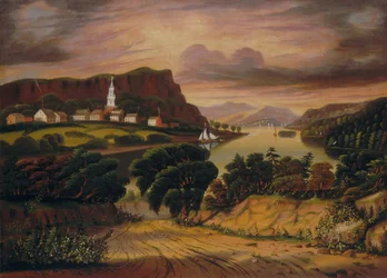 Lake George and the Village of Caldwell