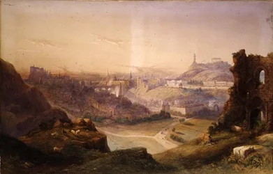 Edinburgh from Salisbury Crags