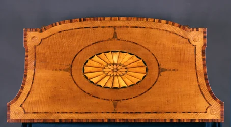 One of a pair of George III commodes