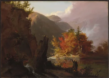 View in Kaaterskill Clove, 1826