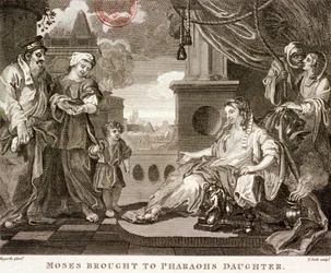 Moses Brought to Pharaoh