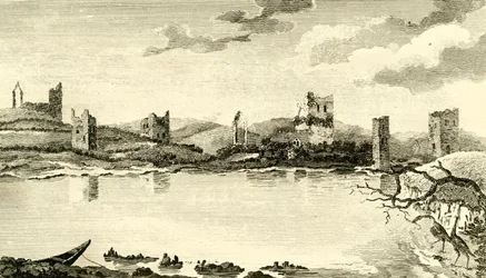 North View of the Ruins of Clomines, County Wexford