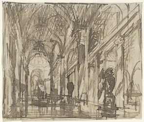 Church Interior in Rome