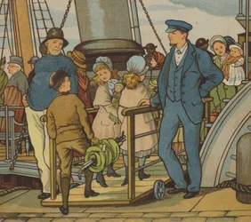 Folkestone: going on board
