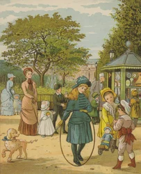 Paris: The Gardens of the Palais Royale