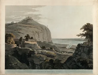 N.W. View of Rotas Ghur, Bahar