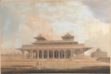Part of the Palace at Allahbad