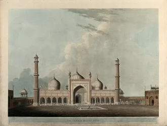 The Jummah Musjed, Delhi