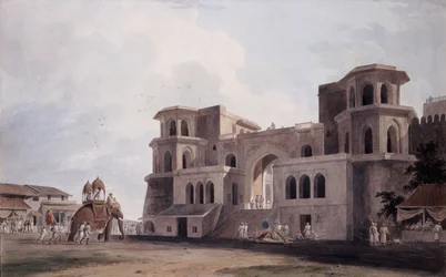 The Panch Mahal Gate, Lucknow, Uttar Pradesh