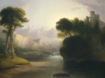 Fanciful Landscape, 1834