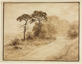 Landscape with Winding Road