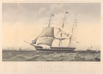 The Celebrated Clipper Ship Marco Polo