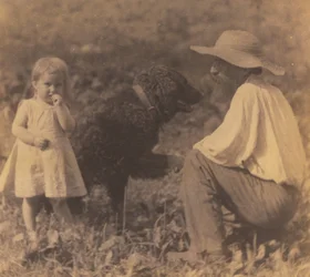 [Katie Crowell, William J. Crowell, and "Piero?"]