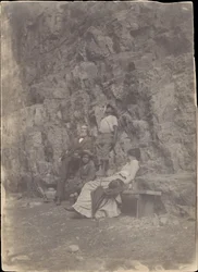 William H. Macdowell and Margaret Eakins in Saltville or Clinch Mountain, Virginia, 1880-82