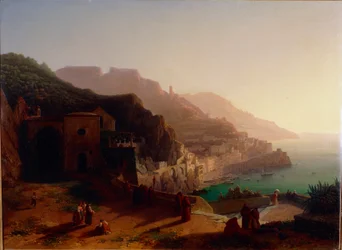 View of Amalfi and the Amalfi Coast