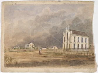 Masonic Hall, Matagorda, Texas, May 21, 1852
