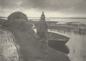 Marshman Going to Cut Schoof-Stuff, 1886