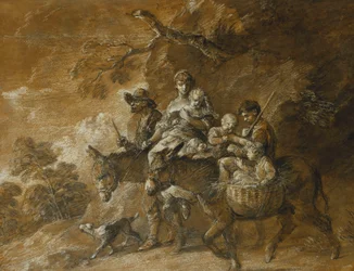 A Peasant Family Going to Market