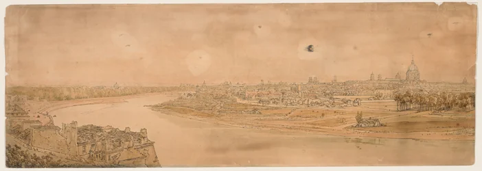 A Selection of Twenty of the Most Picturesque Views in Paris: A General View of Paris, taken from Chaillot