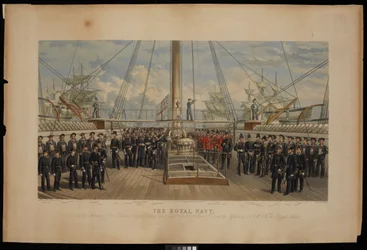 The Royal Navy. Dedicated to Admiral Sir Thomas Sabrine Pasley of H.M.S. The Royal Oak