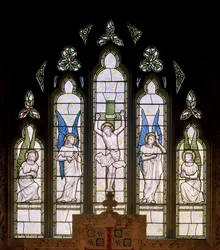 East Window, Crucifixion & Angels