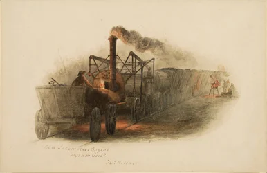 Old Locomotive Engine, Wylam Colliery