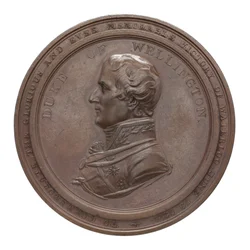 Medal Commemorating Wellington and Blücher at Waterloo