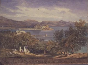 The Citadel of Corfu from Analipsis