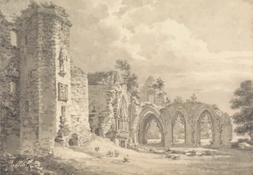 The Ruins of the College of Lincluden, near Dumfries