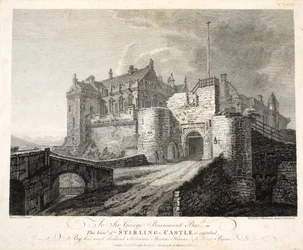 View of Stirling Castle, Engraved by William Byrne, 1781