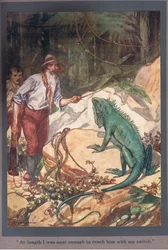 At Length I Was Near Enough to Reach Him with My Switch