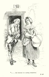 Illustration for A Sentimental Journey by Laurence Sterne