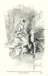 Illustration for A Sentimental Journey by Laurence Sterne
