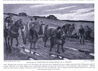 Matilda Conveyed to Gloucester in a Hearse