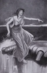 Medeia Lifted Up Her Hands Before Him, and Sang, Till Talus Sank Beneath Her Spell