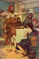 Odysseus Punishes the Suitors