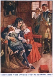 She Begged Those Standing By Not to Do Him Any Harm